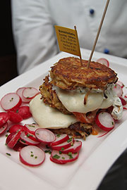 vegetarischer Röstiburger (Foto: Martin Schmitz)